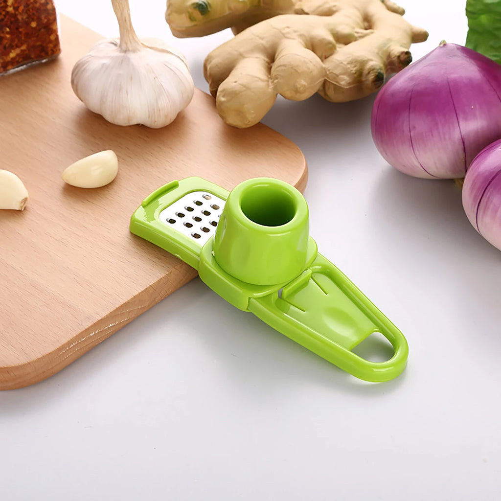Rallador Manual de Ajo y Jengibre - Utensilio de Cocina Multifuncional