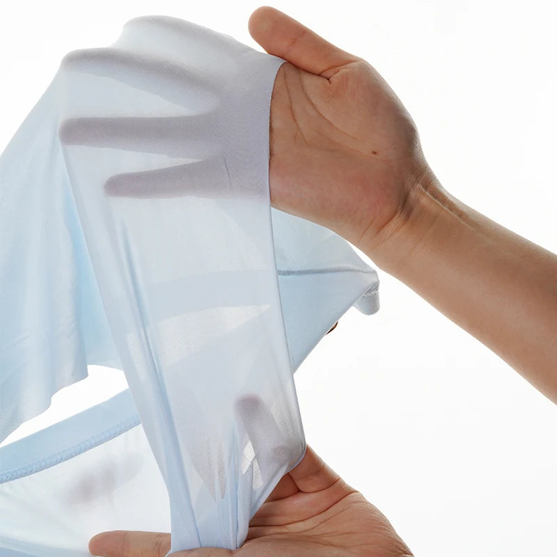 Pack de 5 Calzoncillos de Seda de Hielo para Hombre - Transpirables y de Secado Rápido