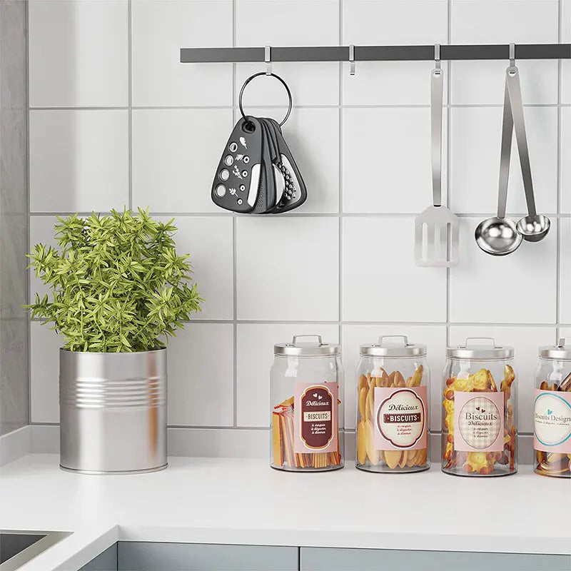 Set de 6 Utensilios de Cocina - Rallador, Pelador, Abridor y Más