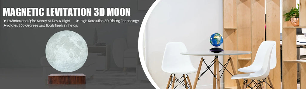 3D Levitating Saturn Lamp Floating Planet Lamp Magnetic Levitation Desk Light with Luminous Base Unique Home Decor For Office Gi